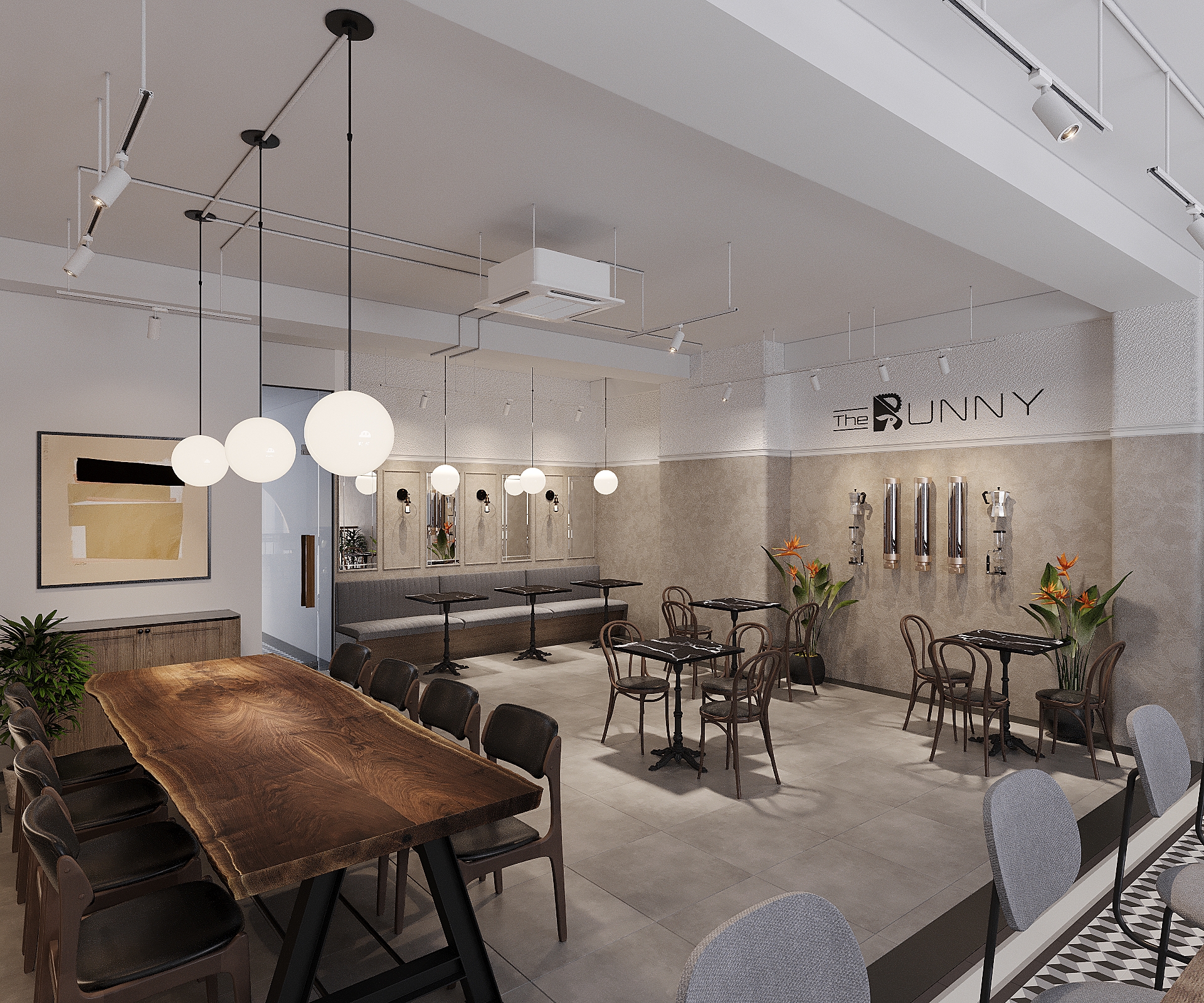 vi sao nen chon dich vu thiet ke quan cafe tai bunny design