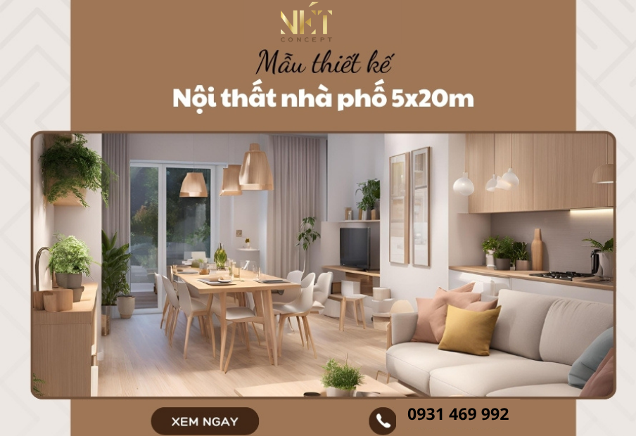 mau thiet ke noi that nha pho 5x20m