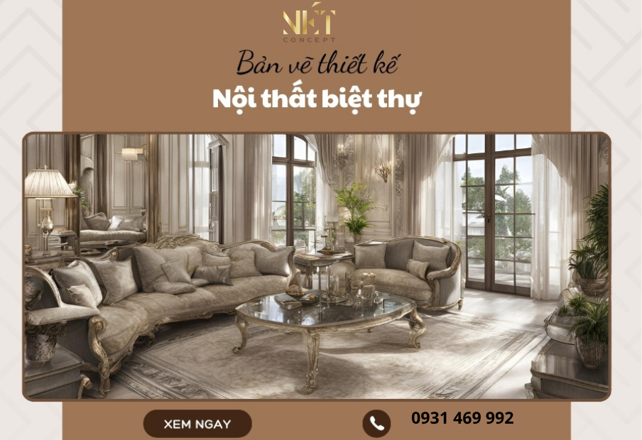 ban ve thiet ke noi that biet thu