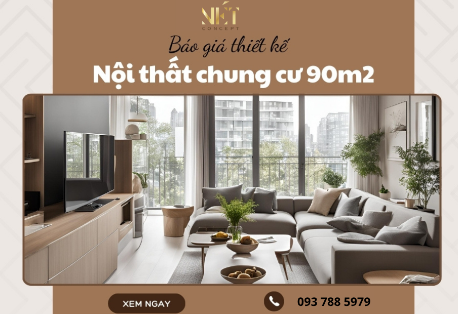 thiet ke noi that chung cu 90m2
