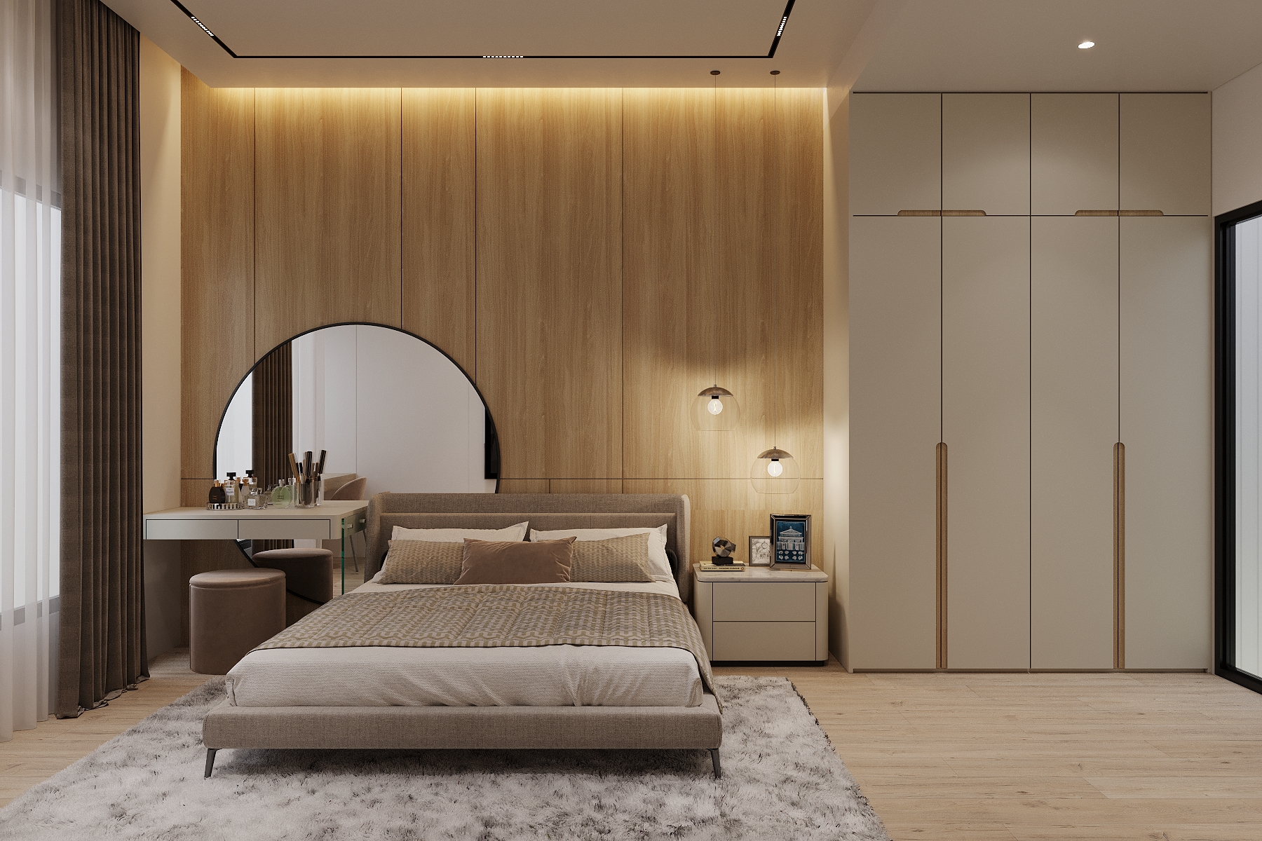 quy trinh thi cong va thiet ke noi that chung cu 70m2 tai Nét concept